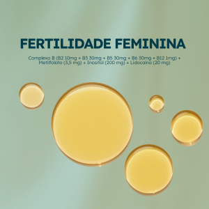 Fertilidade Feminina - Complexo B + Metilfolato + Inositol